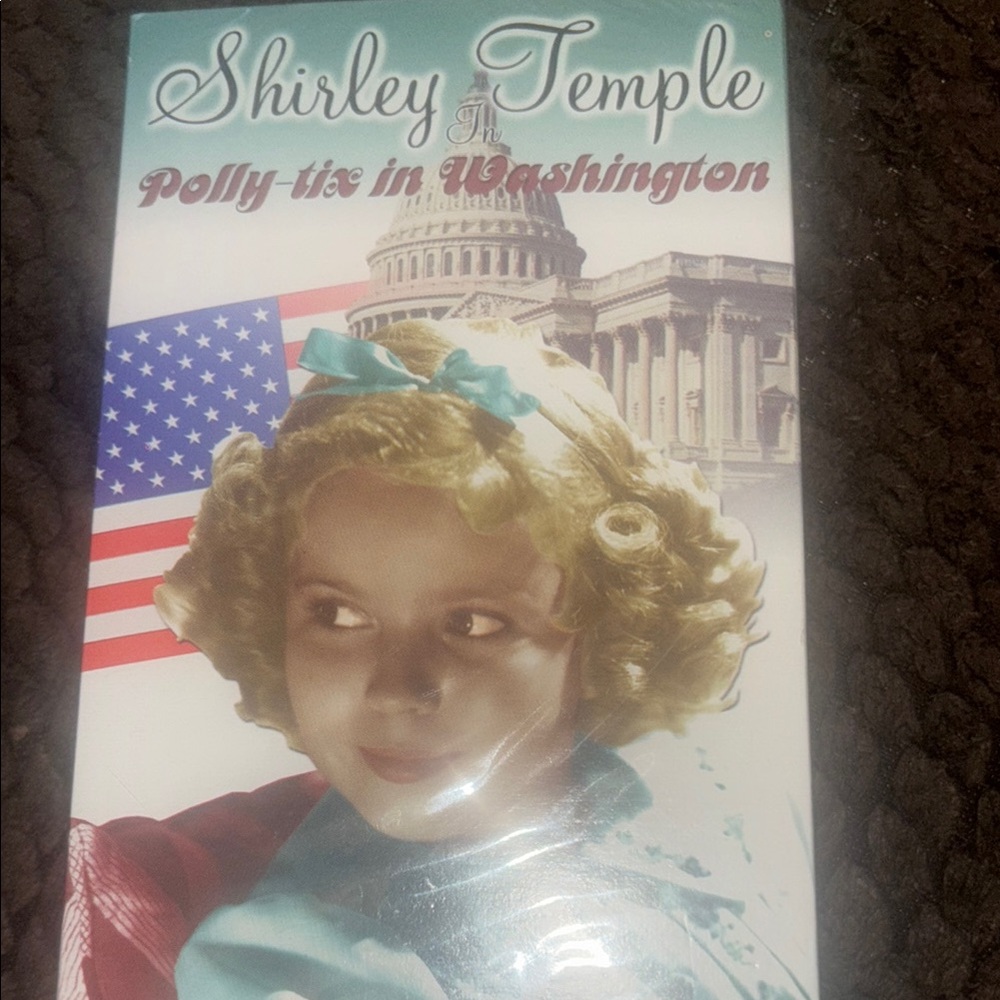 Shirley Temple VHS- Polly Tix in Washington